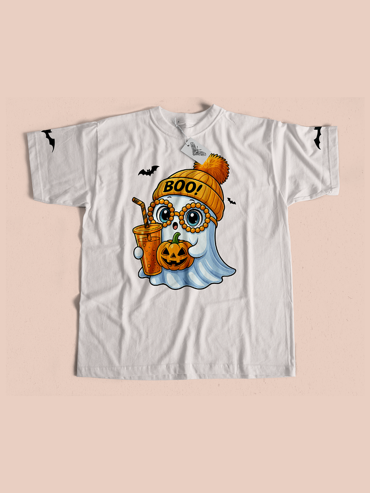 Camiseta Fantasma Hipster 2