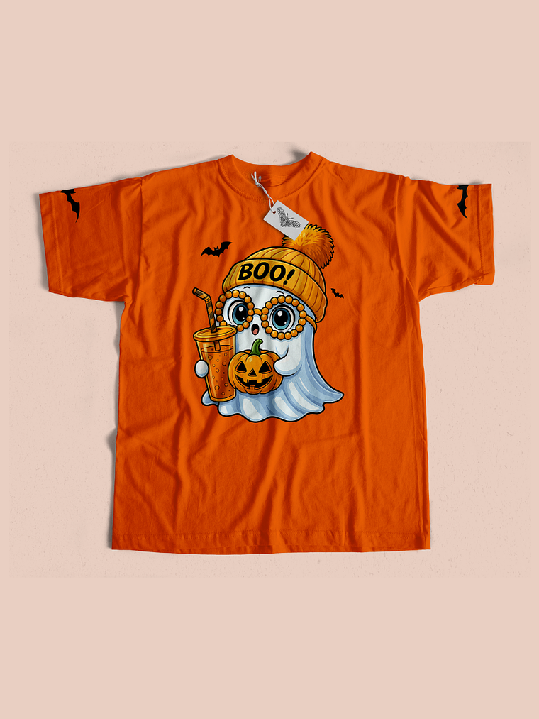 Camiseta Fantasma Hipster 1