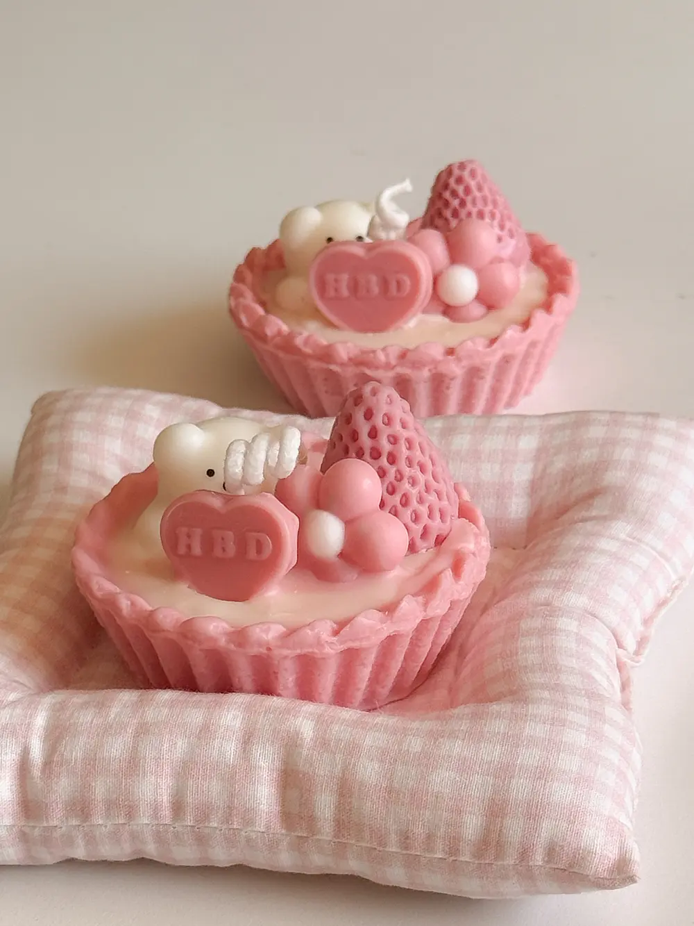 Strawberry Teddy Tart 🍓🧸 2