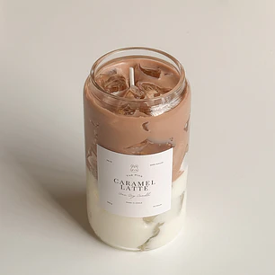 ☕ Caramel Latte Candle