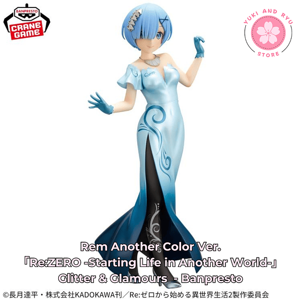 [PREVENTA JAPÓN] Rem Another Color Ver.  - Re:ZERO -Starting Life in Another World- Glitter & Glamours - Banpresto 2