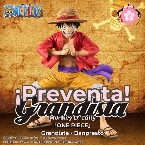 [PREVENTA JAPÓN] Monkey D. Luffy - ONE PIECE - Grandista - Banpresto 1