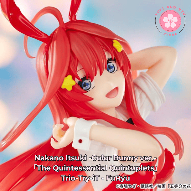 [PREVENTA JAPÓN] Nakano Itsuki - Color Bunny ver. - The Quintessential Quintuplets - Trio-Try-iT - FuRyu 2