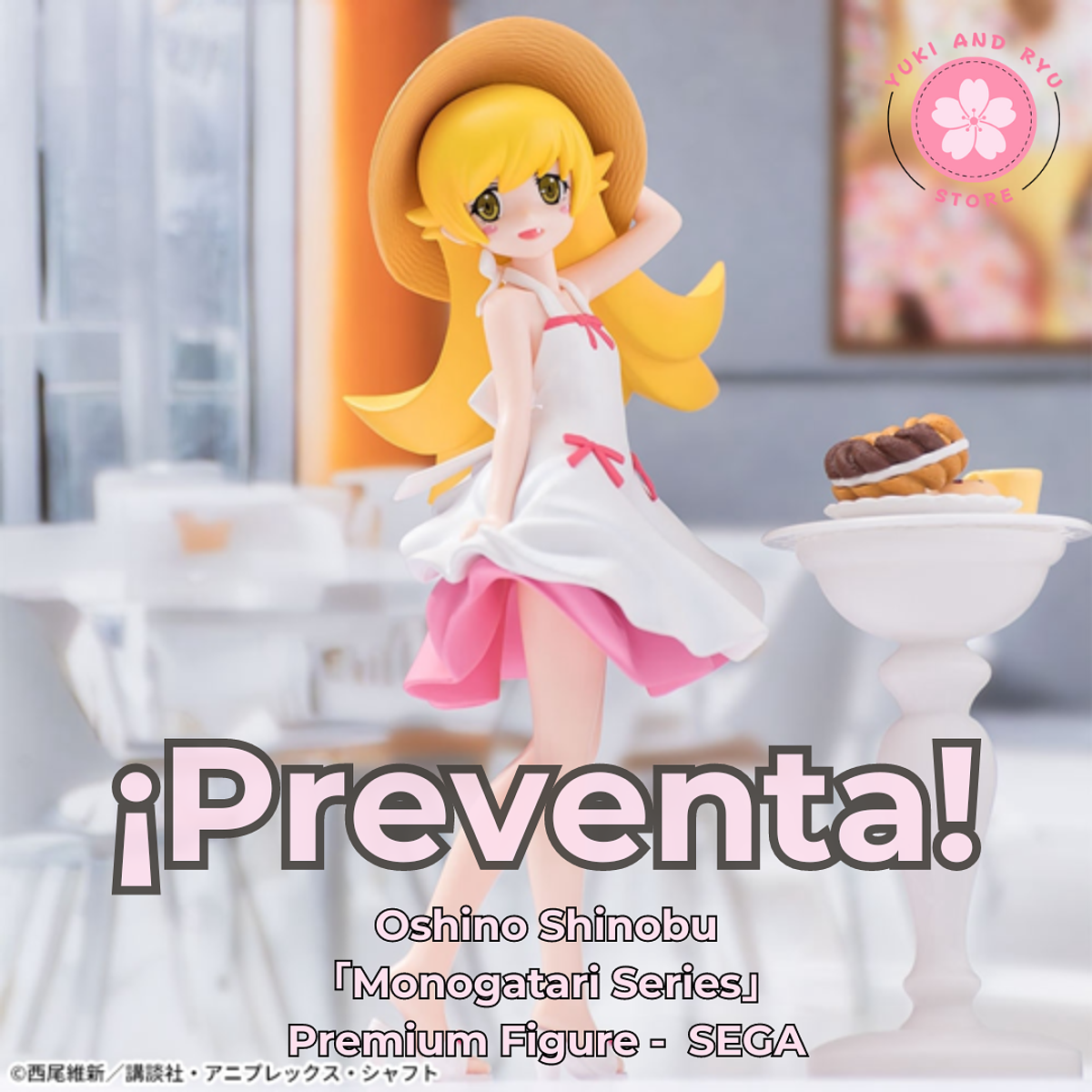 Figurine Shinobu Oshino Monogatari Series - Ichiban Kuji 2021 - Bandai - PVC - Import Japon Neuf