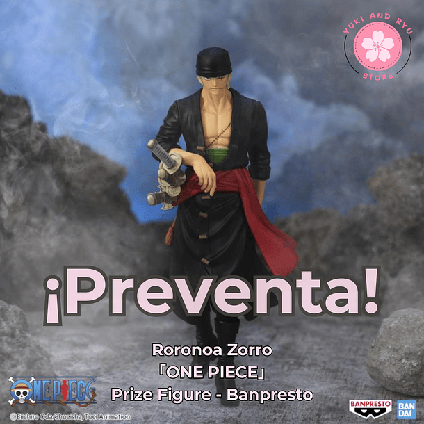 [PREVENTA JAPÓN] Roronoa Zorro - ONE PIECE - Prize Figure - Banpresto 1