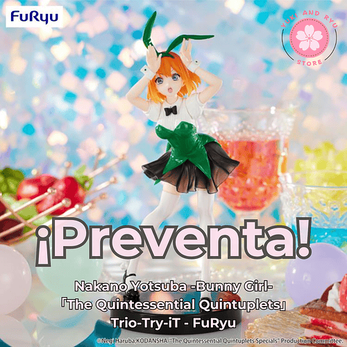 [PREVENTA JAPÓN] Nakano Yotsuba -Bunny Girl- The Quintessential Quintuplets - Trio-Try-iT - FuRyu