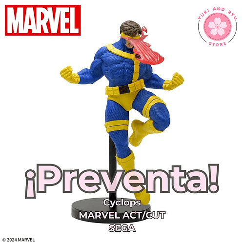 [PREVENTA JAPÓN] Cyclops - MARVEL ACT/CUT - SEGA