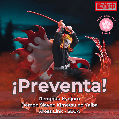 [PREVENTA JAPÓN] Rengoku Kyojuro - Demon Slayer: Kimetsu no Yaiba - Xross Link - SEGA