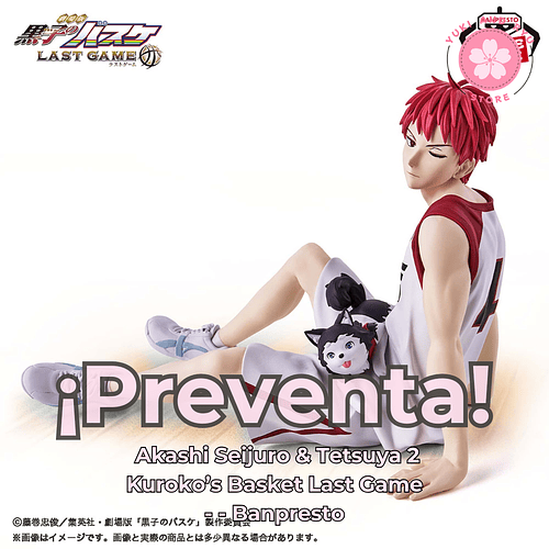 [PREVENTA JAPÓN] Akashi Seijuro & Tetsuya 2 - Kuroko’s Basket Last Game - - Banpresto