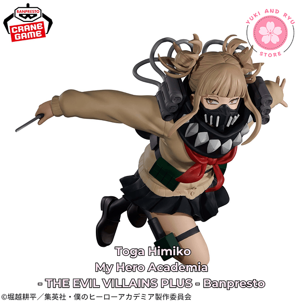 [PREVENTA JAPÓN] Toga Himiko - My Hero Academia - THE EVIL VILLAINS PLUS - Banpresto 2