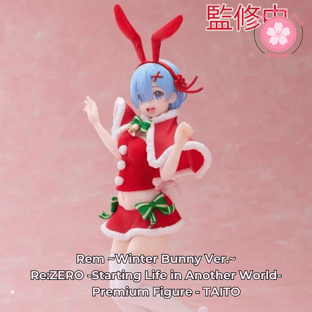 [PREVENTA JAPÓN] Rem ~Winter Bunny Ver.~ - Re:ZERO -Starting Life in Another World- Premium Figure - TAITO 2