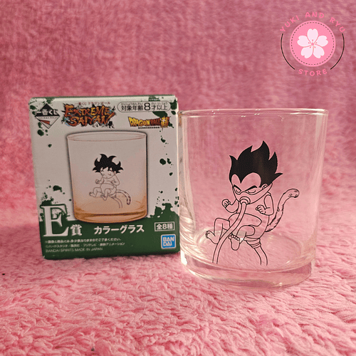 Vaso de vidrio - Vegeta - Ichiban Kuji premio E