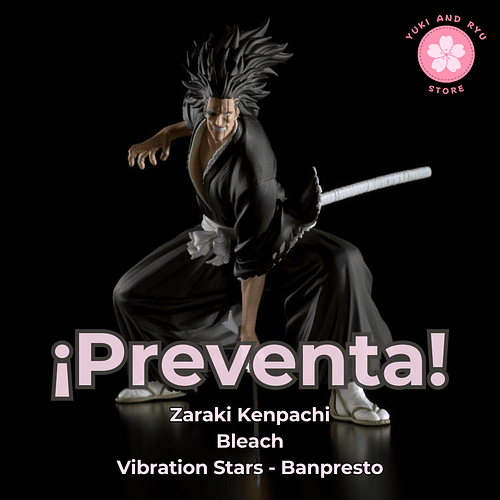 [PREVENTA JAPÓN] Zaraki Kenpachi - Bleach - Vibration Stars - Banpresto