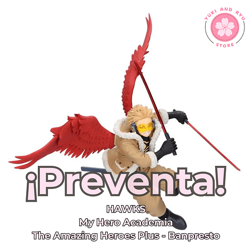 [PREVENTA JAPÓN] HAWKS - My Hero Academia - The Amazing Heroes Plus - Banpresto