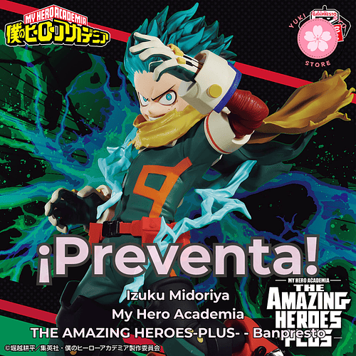 [PREVENTA JAPÓN] Izuku Midoriya - My Hero Academia - THE AMAZING HEROES-PLUS- - Banpresto