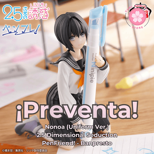 [PREVENTA JAPÓN] Nonoa (Uniform Ver.) - 2.5 Dimensional Seduction - PenFriend! - Banpresto