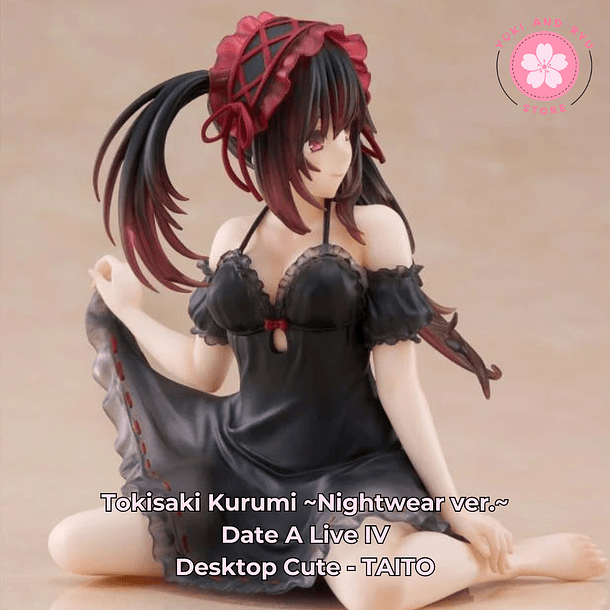 [PREVENTA JAPÓN] Tokisaki Kurumi ~Nightwear ver.~ - Date A Live IV - Desktop Cute - TAITO 2