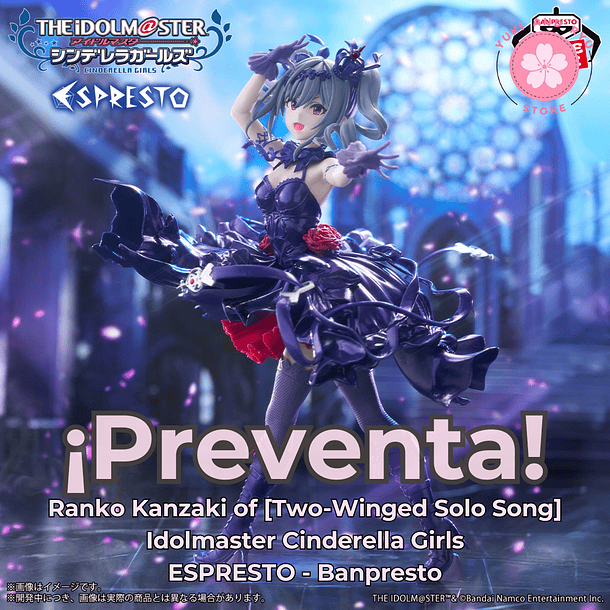 [PREVENTA JAPÓN] Ranko Kanzaki of [Two-Winged Solo Song] - Idolmaster Cinderella Girls - ESPRESTO - Banpresto 1