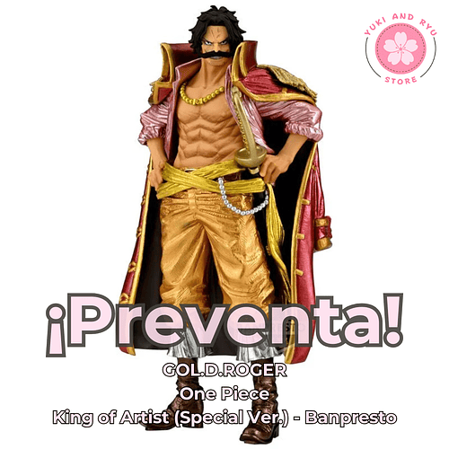 [PREVENTA JAPÓN] GOL.D.ROGER - One Piece - King of Artist (Special Ver.) - Banpresto