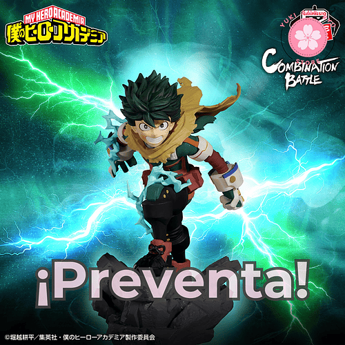 [PREVENTA JAPÓN] IZUKU MIDORIYA - My Hero Academia - Combination Battle - Banpresto