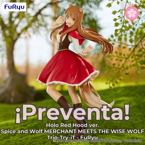 [PREVENTA JAPÓN] Holo Red Hood ver. - Spice and Wolf MERCHANT MEETS THE WISE WOLF - Trio-Try-iT - FuRyu