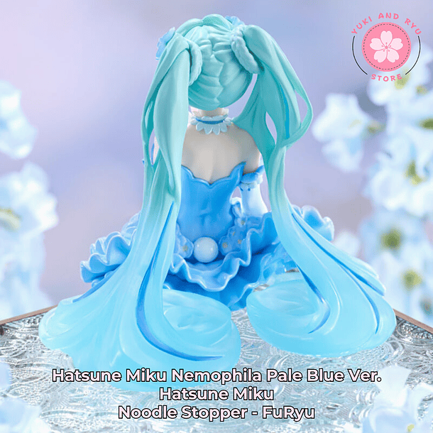 [PREVENTA JAPÓN] Hatsune Miku Nemophila Pale Blue Ver. - Hatsune Miku - Noodle Stopper - FuRyu 3