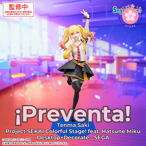 [PREVENTA JAPÓN] Tenma Saki - Project SEKAI Colorful Stage! feat. Hatsune Miku [Leo/need] - Desktop×Decorate - SEGA