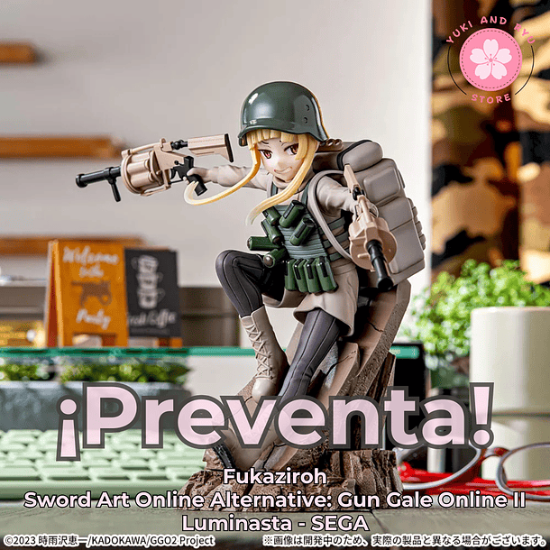 [PREVENTA JAPÓN] Fukaziroh - Sword Art Online Alternative: Gun Gale Online II - Luminasta - SEGA 1