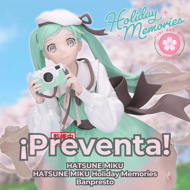 [PREVENTA JAPÓN] HATSUNE MIKU - HATSUNE MIKU Holiday Memories - Banpresto 1