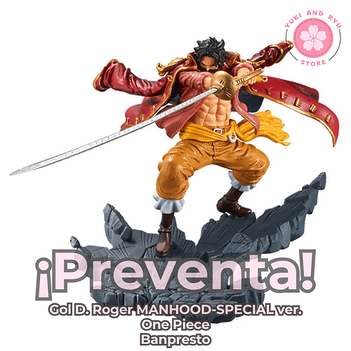 [PREVENTA JAPÓN] Gol D. Roger MANHOOD-SPECIAL ver. - One Piece - Banpresto