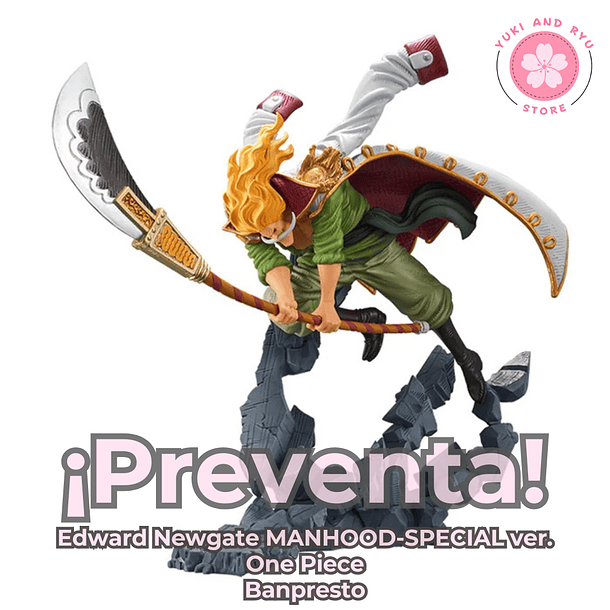 [PREVENTA JAPÓN] Edward Newgate MANHOOD-SPECIAL ver. - One Piece - Banpresto 1