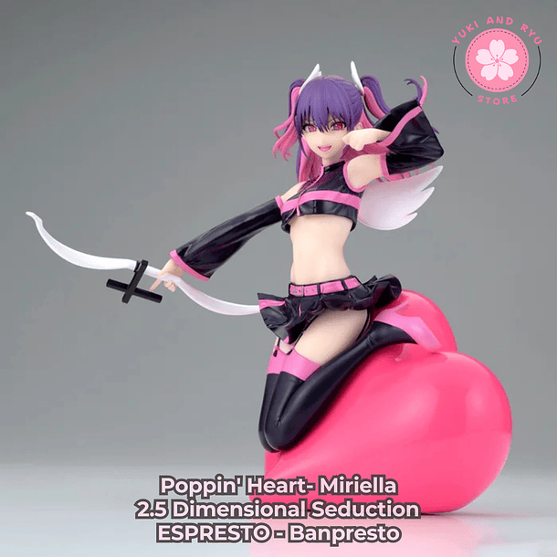 [PREVENTA JAPÓN] Poppin' Heart- Miriella - 2.5 Dimensional Seduction - ESPRESTO - Banpresto 2