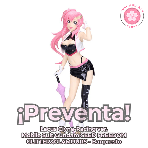 [PREVENTA JAPÓN] Lacus Clyne-Racing ver. - Mobile Suit Gundam SEED FREEDOM - GLITTER&GLAMOURS - Banpresto