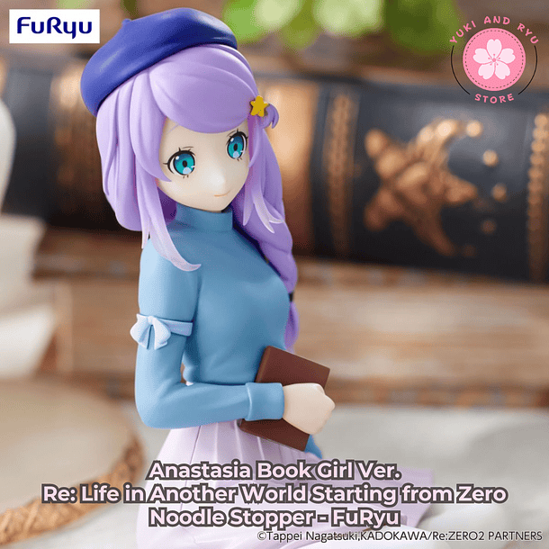 [PREVENTA JAPÓN] Anastasia Book Girl Ver.- Re: Life in Another World Starting from Zero - Noodle Stopper - FuRyu 3