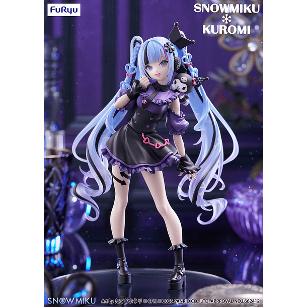 [PREVENTA JAPÒN] Snow Miku & Kuromi - Hatsune Miku - Trio Try iT - FuRyu 1
