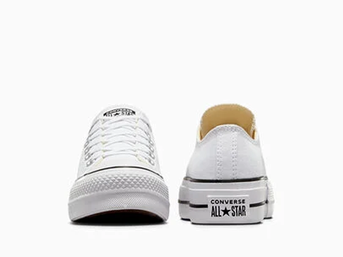  Platform  Chuck Taylor All Star Platform Canvas - Blancas 2