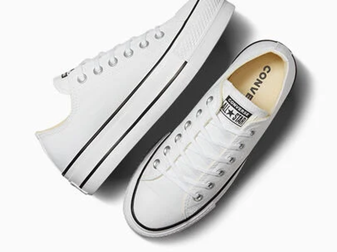  Platform  Chuck Taylor All Star Platform Canvas - Blancas 3