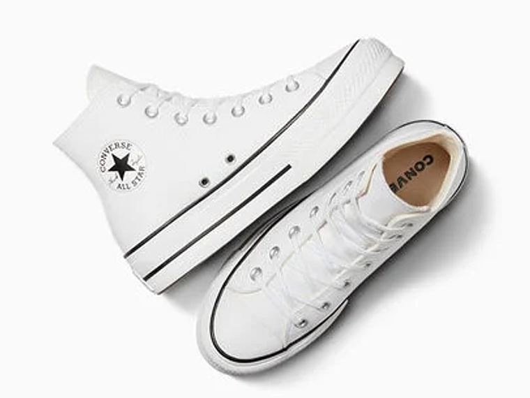Bota Chuck Taylor All Star Platform - blanco  1