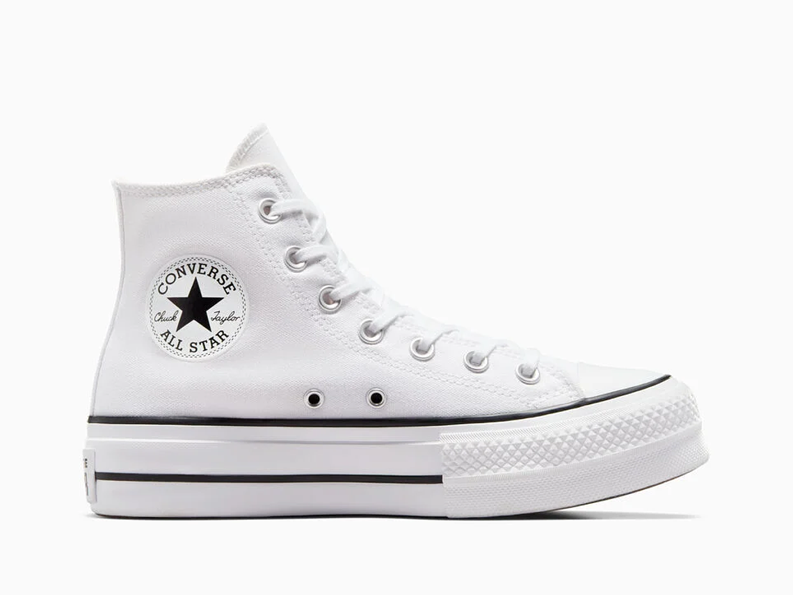 Bota Chuck Taylor All Star Platform - blanco  8