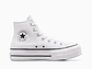 Bota Chuck Taylor All Star Platform - blanco  - Miniatura 8