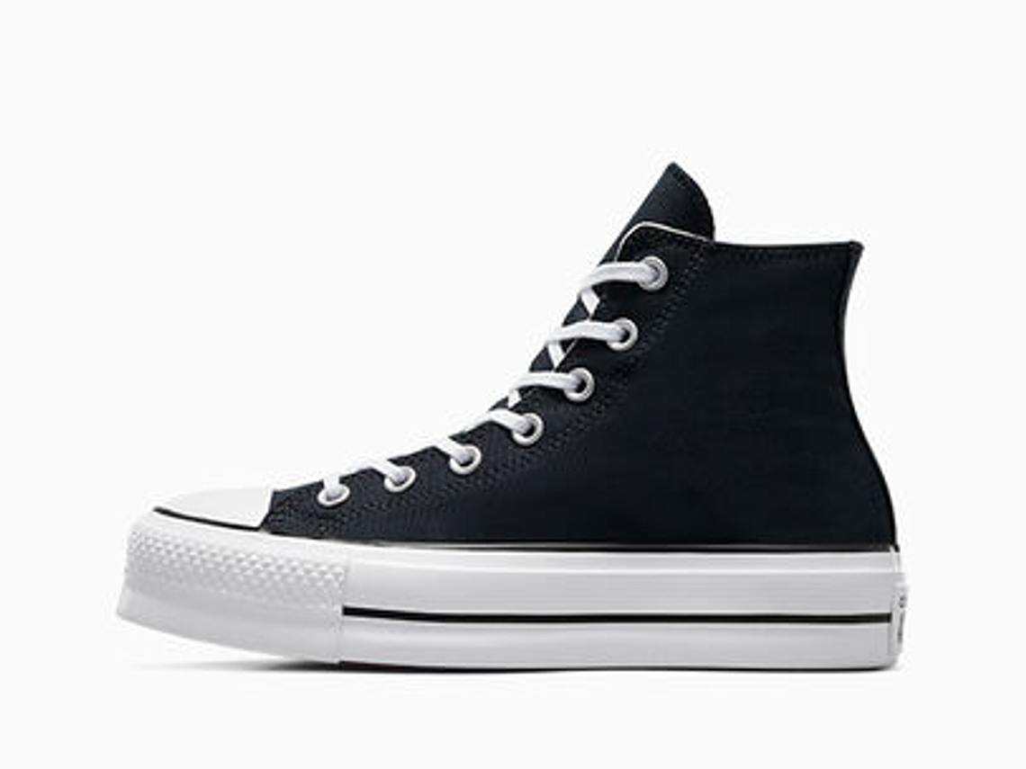 Bota Chuck Taylor All Star Platform - Negro  2