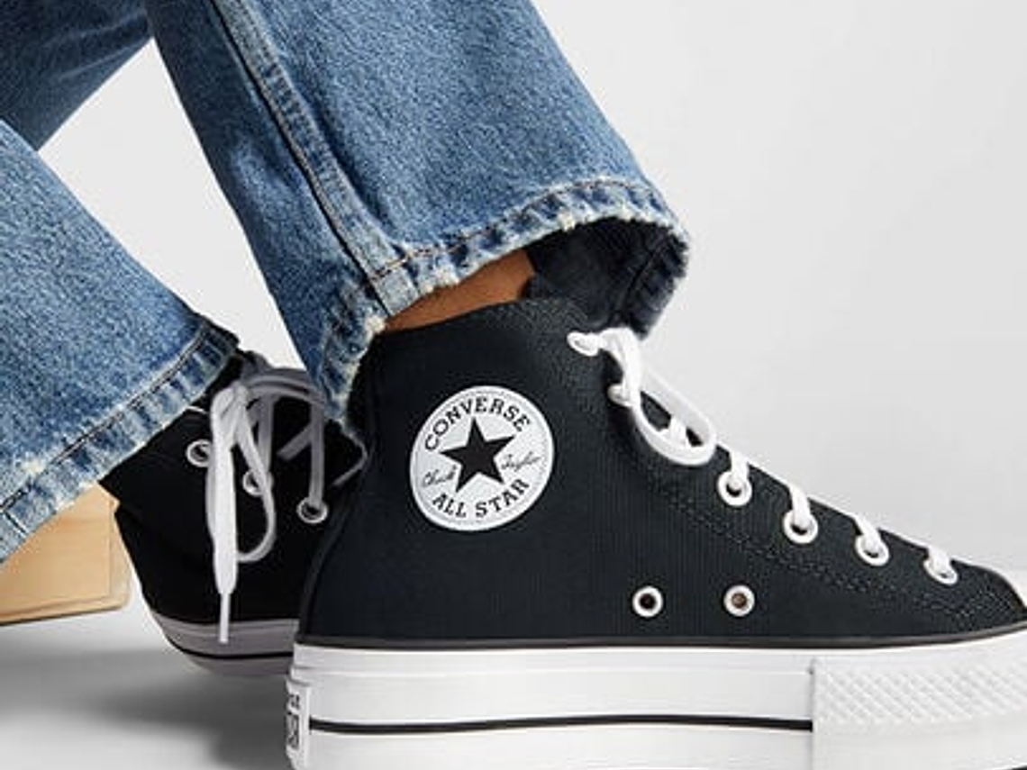 Bota Chuck Taylor All Star Platform - Negro  6