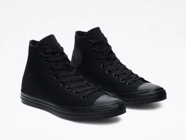 BOTA CONVERSE CHUCK TAYLOR ALL STAR UNISEX NEGRO ABSOLUTO 1