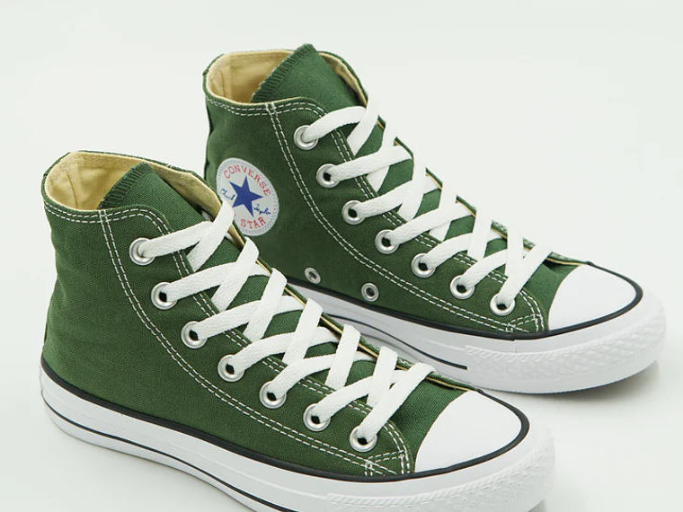 BOTA CONVERSE CHUCK TAYLOR ALL STAR UNISEX VERDE MILITAR 1
