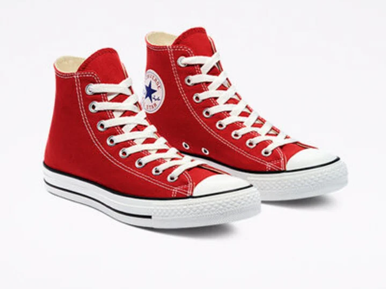BOTA CONVERSE CHUCK TAYLOR ALL STAR UNISEX ROJO 2