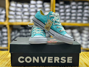 ZAPATILLA TENIS CONVERSE CHUCK TAYLOR ALL STAR UNISEX- AZUL  CELESTE
