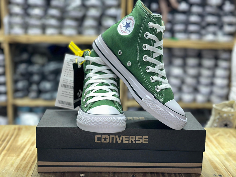 BOTA CONVERSE CHUCK TAYLOR ALL STAR UNISEX VERDE CALI 1