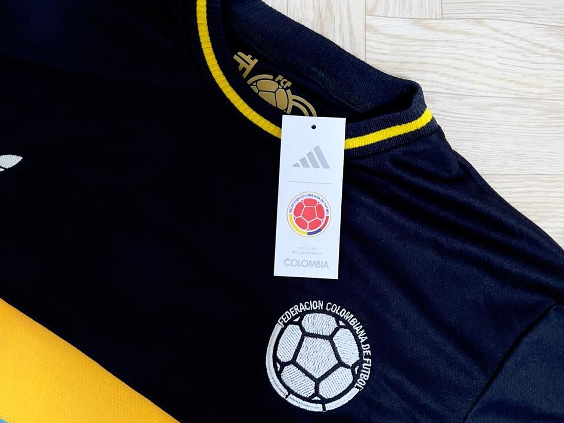 Camiseta Colombia Edicion Especial 100 Aniversario Negro 2024-2025 1