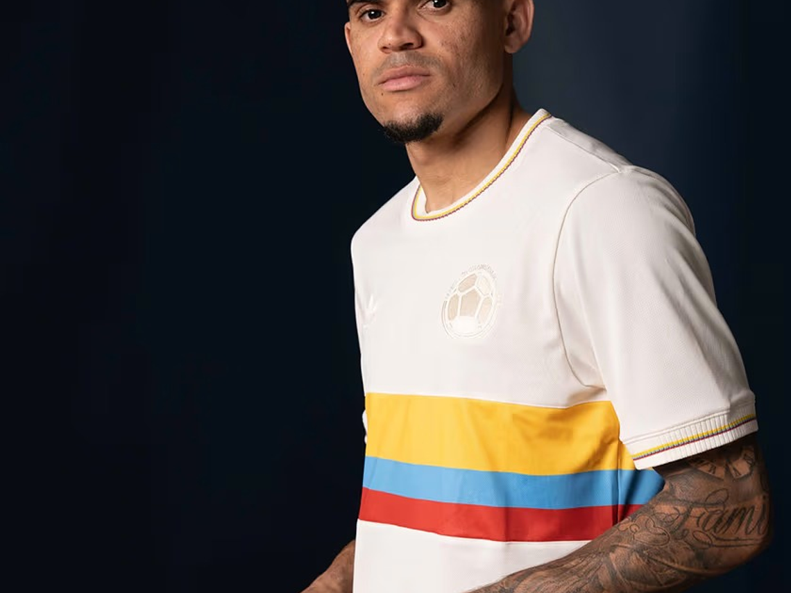 Camiseta Colombia Edicion Especial 100 Aniversario BLANCA 2024-2025 8