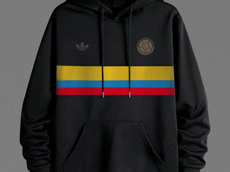 Buso 100 años  seleccion colombia balnco y negro  1